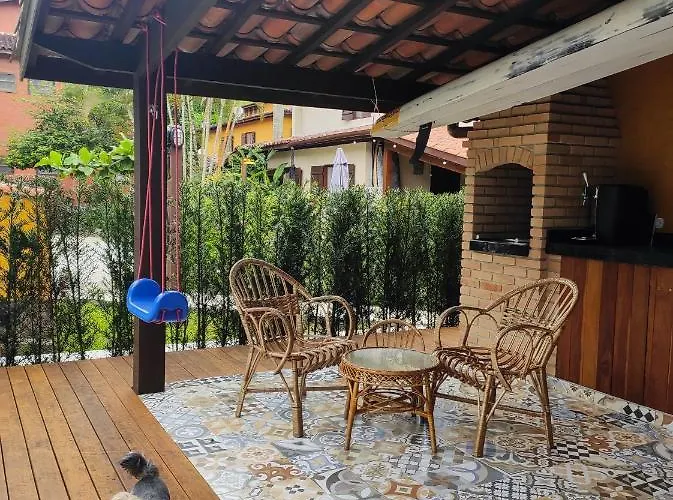 Linda Casa De Condominio Em Boicucanga
